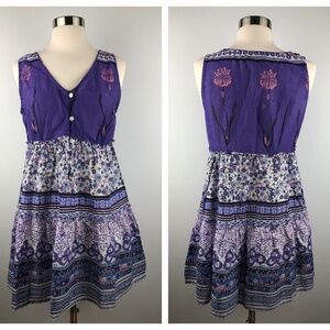 Devoted Boho Floral Dress Medium